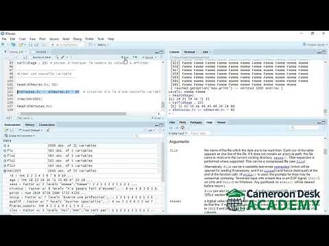 Formation R Cours14 : Création d'une nouvelle variable
