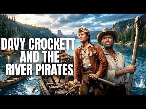 Davy Crockett And The River Pirates | Fess Parker Western Movie | Classic Full Movie