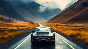 Driving on One of the Best Roads in the World