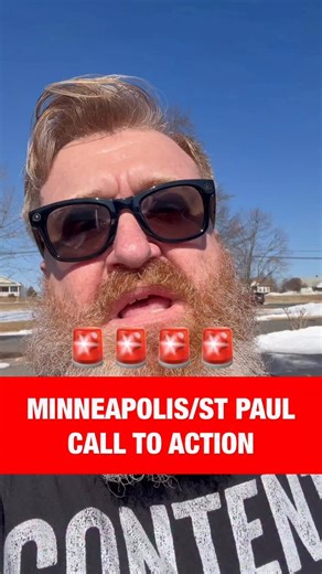 Jolly_Good_Ginger | This is a call to action for the entire Twin Cities area. If you are in Minneapolis or St. Paul, please pull up at 12:30 today, at the... | Instagram