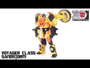 Video Review of the Transformers Generations: Sandstorm