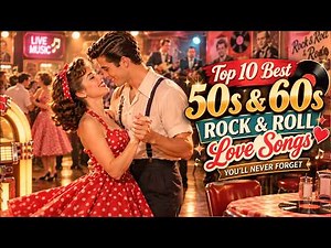 Top 10 Best 50s & 60s Rock & Roll Love Songs You’ll Never Forget ❤️ Golden Oldies Playlist