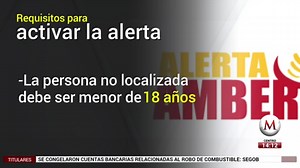 ¿Cómo activar la Alerta Amber?