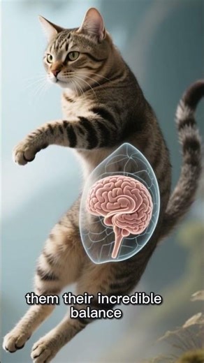Did you know this is how a cat’s brain works😱#daily #viral #education #cats #animals