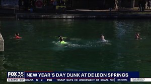 DeLeon Springs hosts New Year’s Day cold-water plunge