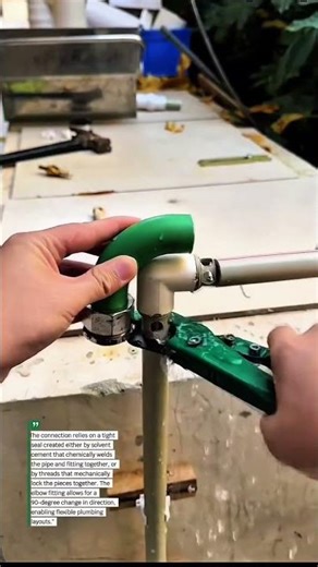 Plumbing: Connecting PVC Pipes Like a Pro!‎