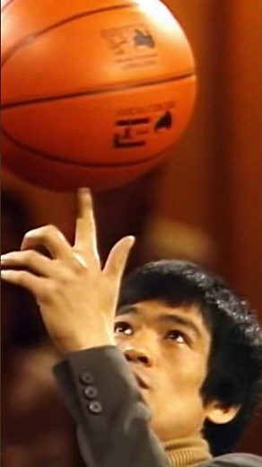Bruce Lee Stuns 1970s Live TV Audience with Incredible Basketball Balance | Legendary Moment