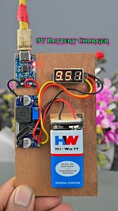 DIY 9V Battery Charger | How to Make a 9V Battery Charger at Home #shorts #trending #battery #viral #charging #circuit | Creative SM