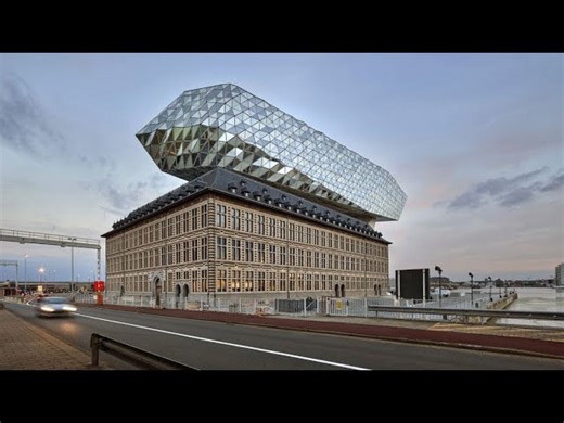 Modern institutional buildings with extraordinary architecture