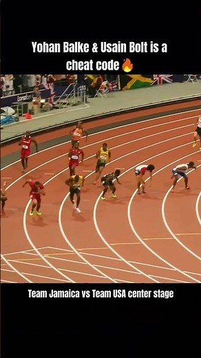 USA vs Jamaica Olympic showdown nobody expected this 😱 #relay #trackandfield
