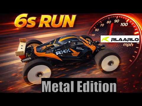 Rlaarlo SBK10 Metal - 6s Runs on Stock Motor!? 41t Pinion Gear. SMC + Liperior Power! Storm Breaker