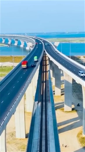 Padma Bridge: Bangladesh ka Engineering Wonder #youtubeshorts #trendingshorts #shortvideo