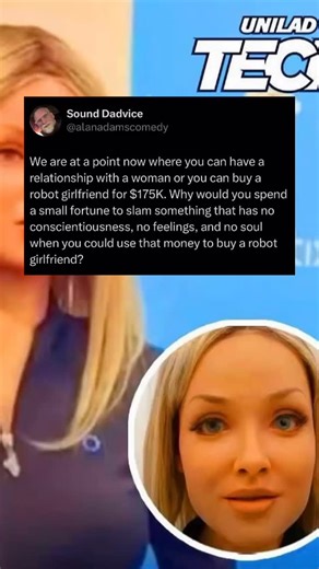 Alan Adams on Instagram: "Is a robot girlfriend worth the money?"