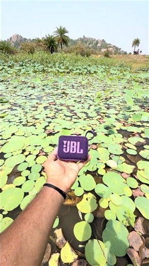 I Threw My JBL go 4 Speaker in Water 😱💦 | Waterproof Test