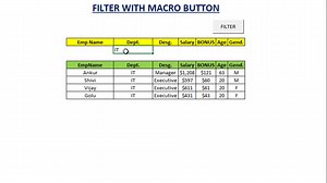 Advanced Filter with using macro in excel💪 #exceltricks #exceltips | Mukul Jain