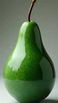 Slicing Glass Pear