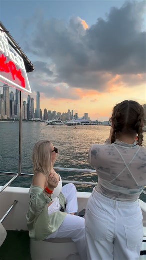 Yalla Habibi | Dubai Activities | Dubai hits different on a yacht 🛥️✨ 🎧 Saturday — Live DJ Party → 99 AED 🌅 Sunday — Sunset Party → 99 AED 🩴 Wednesday — Swim & Chill → 99... | Instagram