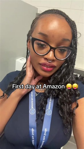 I what em allll #amazon #amazonwarehouse #newjob #newjobcheck #youngho | First Day At Amazon