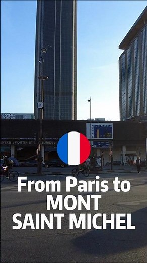 How to Travel from Paris to Mont Saint-Michel 🇫🇷 Train, Bus & Travel Tips!