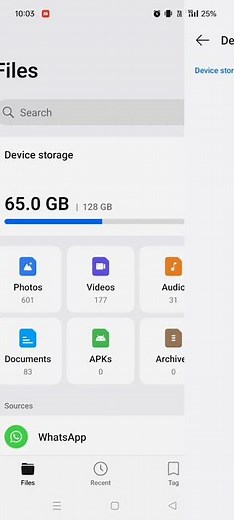 OnePlus Mobile: How to Access Folders in My Files | Hidden Files Tips #shorts