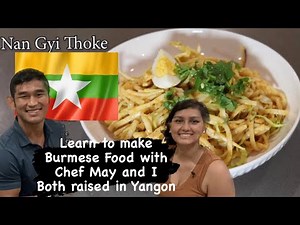 Cooking With the Burmese Python: Aung La N Sang's Nan Gyi Thoke Tutorial
