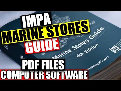 IMPA Marine Stores Guide 6th edition | Computer Software and PDF file