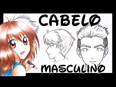 Como Desenhar Cabelo Masculino
