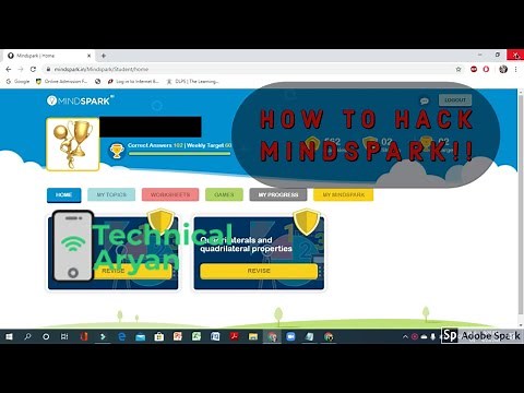 How to hack everything in mindspark :) || Technical Aryan ||