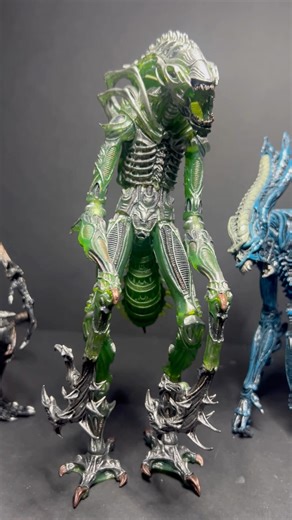 Gorilla, mantis and Scorpion #alien#neca#xenomorph #figurecollection #figure #kenner