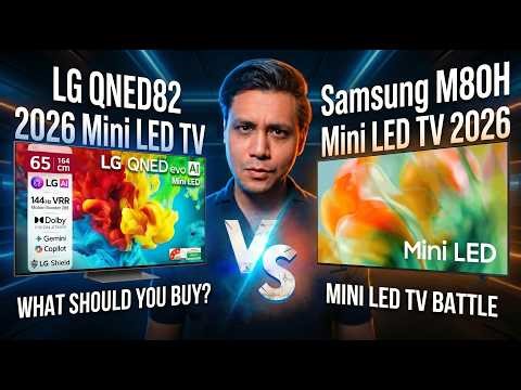 LG QNED82 VS Samsung M80H Mini LED | Don't Buy Before Watching This
