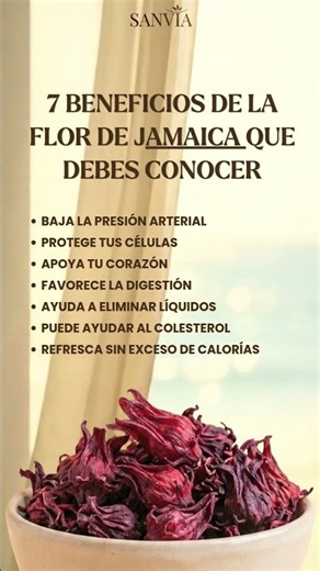 👉 Beneficios del agua de Jamaica para ti 💚 #salud #frases #alimentossanos #bienestar #natural