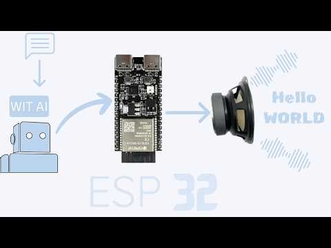 Make ESP32 Speak ‘Hello World’ 🔊 (TTS with Wit.ai)