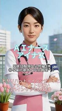 【看護師国家試験】4月：基礎看護技術・安全管理（全39問）③与薬の基本と安全管理ー2 ヒヤリハット・インシデントとアクシデントの違い（ハインリッヒの法則）