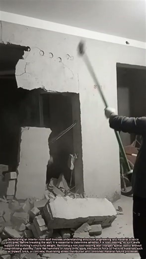 Scientific Principles and Structural Safety in Interior Wall Demolition
