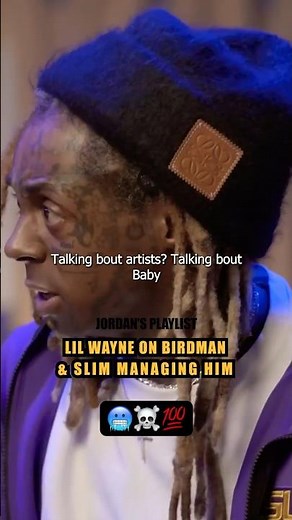 Lil Wayne talks Birdman & Slim managing him…💰☠️💯 #lilwayne #birdman #hiphop #rapper