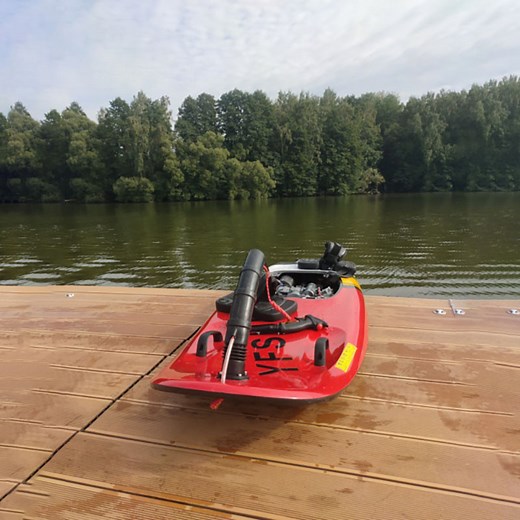 [Hot Item] High Speed 55km/H Gas Surf Board Fuel Engine Jet Surfboard Gasoline Surfboard with 2-Stroke Water-Cooled Engine