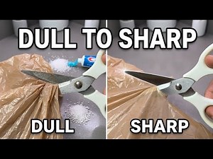 The Salt Trick That Makes Dull Scissors Razor Sharp