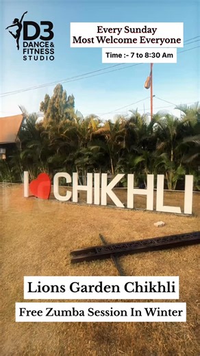 Vishal Pandya Choreographer on Instagram: "Lets join us SUNDAY ..... D3 dance & zumba session #dance #zumbalovers❤️ #chikhli #winter #trend #fitnesslife #fitness #vibe #morningvibe"
