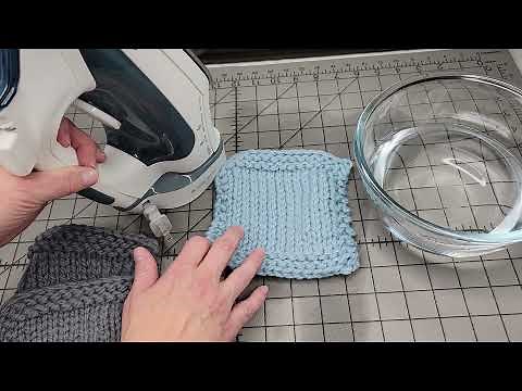 How to Block Knits (and What is Blocking?)