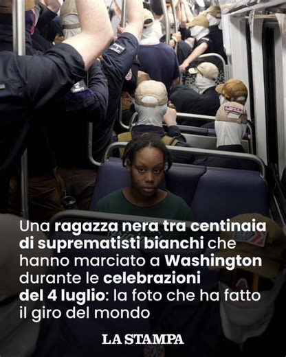 Centinaia di SUPREMATISTI BIANCHI marciano a WASHINGTON durante le celebrazioni del 4 LUGLIO