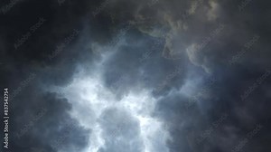 The Dynamics of Severe Weather, 4k video background