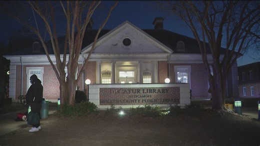 The Decatur Library is back open more than a week after a shooting left a man critically hurt. There are new entry procedures to keep visitors and staff safe. https://www.11alive.com/video/news/local/decatur-library-reopens-following-shooting-with-new-entry-procedures/85-d050aaf1-09df-4366-b91d-d6a369d686f7 | Ian Hill