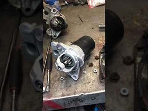 How to remove Mini Cooper starter
