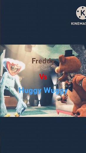 Freddy Fazbear Vs Huggy Wuggy Animation #fnaf #poppyplaytime #edit #horror