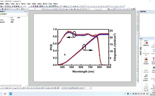 origin科研绘图-IPCE