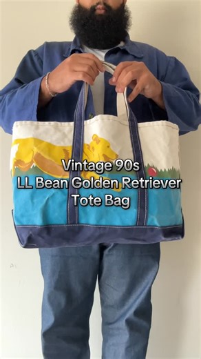 Academy NYC l Est.2020 on Instagram: "A timeless tote with the goodest detail 🐾🤎 Vintage L.L.Bean perfection 💎 #LLBean #VintageLLBean #LLBeanTote #VintageTote #HeritageStyle #GoldenRetriever #DogLovers #DogStyle #DogAesthetic #RetrieverLove #VintageAesthetic #PreppyStyle #CoastalGrandma #ClassicStyle #TimelessFashion #VintageFinds #ThriftedFinds #SlowFashion #SustainableStyle #ReelStyle #AmericanaStyle #NewEnglandStyle #CanvasTote #EverydayCarry #academynewyorkcity"