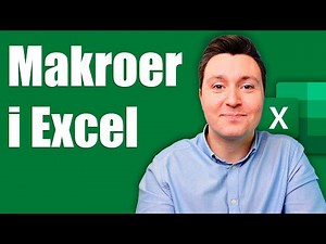 Kursus om makroer i Excel