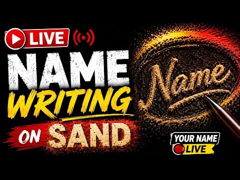 LIVE Name Writing on Notepad ✍️ | Your Name Written Live | Join Now
