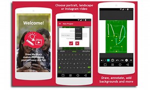 Draw My Store allows you to easily create animated mini stories