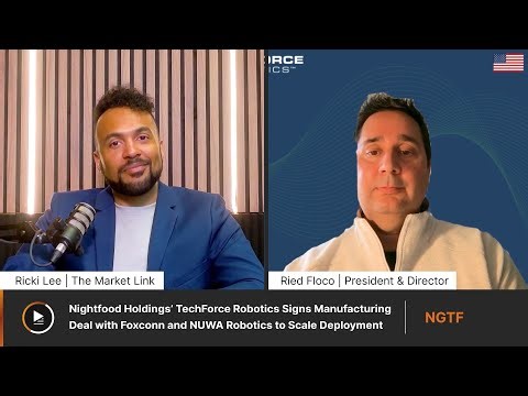 Nightfood Holdings (Techforce Robotics): Scaling Robotics Revenue with Foxconn Partnership